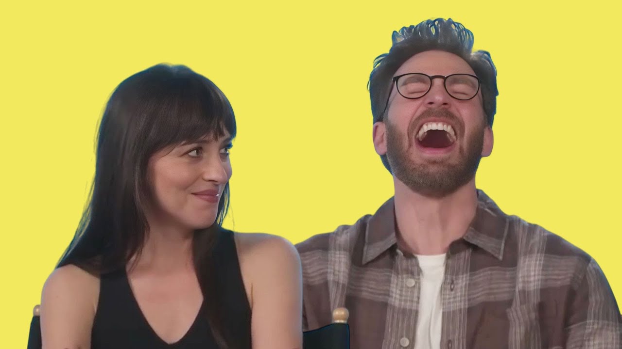 chris evans & dakota johnson being a divorced couple for 10 minutes