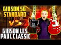 Gibson SG Standard VS Gibson Les Paul Classic