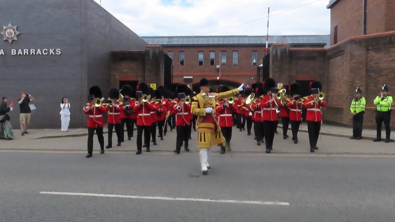 Barracks Christmas Parade 2022 Garter Day Procession (Coldstream Guards) (13/6/2022) - Youtube