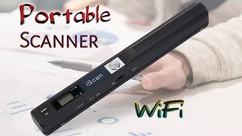 iScan Mini Portable Scanner Document Scanner Book Scanner Handheld sacnner Scan Everything For You