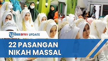 Viral Video Nikah Massal di Sidoarjo, Calon Pasangan Dirahasiakan hingga Selesai Akad, Ini Faktanya