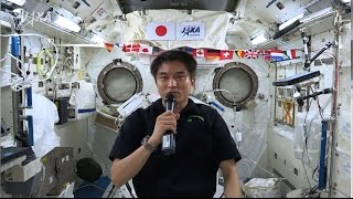 大西宇宙飛行士ISS長期滞在活動報告（Vol.30）　帰還直前のISSからのメッセージ