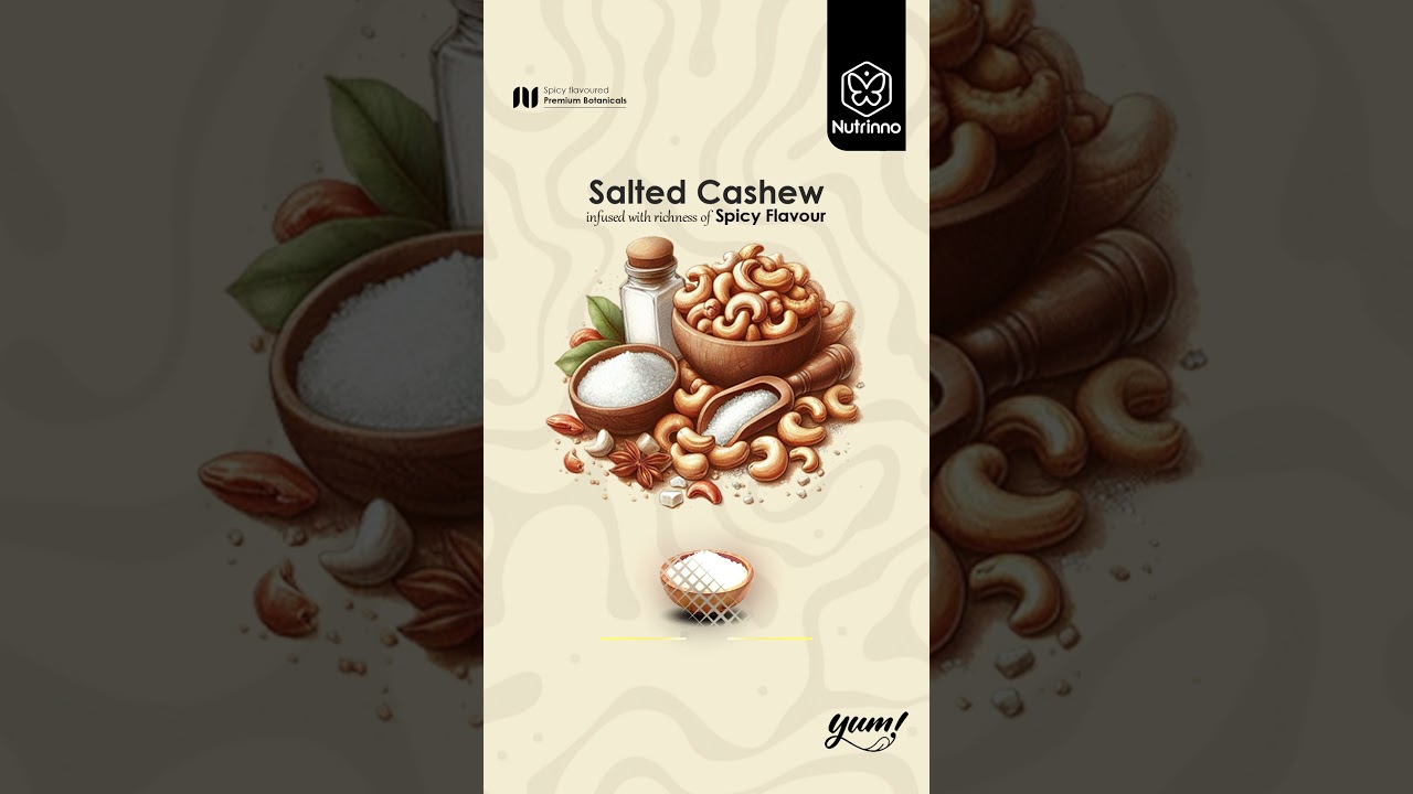 Cashew Nut Snacks  - Premium Quality | Nutrinno Lifestyle Foods