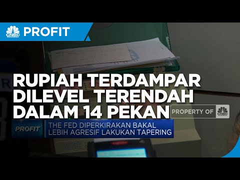 Rupiah Terdampar Di Level Terendah Dalam 14 Pekan