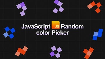 Create a Random Color Picker in JS | Beginner JavaScript Project Tutorial