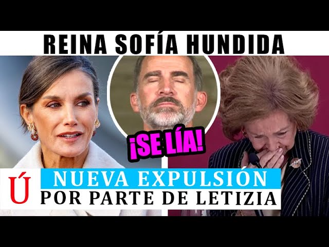Sofia khóc! Letizia bị đuổi khỏi Cung điện Zarzuela và Felipe VI đã làm điều này, khiến mẹ ông vô cùng tức giận.