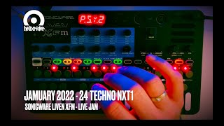 Jamuary 22 24 - Techno NXT1 - Liven Xfm Live Jam
Evolving a bit on yesterday’s bass foundation. I am layering it with a pulse-wave bassline to push it further in meandering patterns.
Thanks for listening to my music, hope you like it. 😊
#hardwarejam #dawless #livejam #intl_osc #netvio #homeproducer @musicexperiencemovement #mem_org #electro #electronica #electronicmusic #sonicware #livenxfm #jamuary #jamuary2022 #pvc_hwj_jamuary #petitevictorycollective #hardware_jams @SONICWARE Jamuary 22 24 - Techno NXT1 - Liven Xfm Live Jam