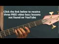 online bass guitar lesson  Raiders of the Lost Ark  Indiana Jones and the Raiders of the Lost Ark