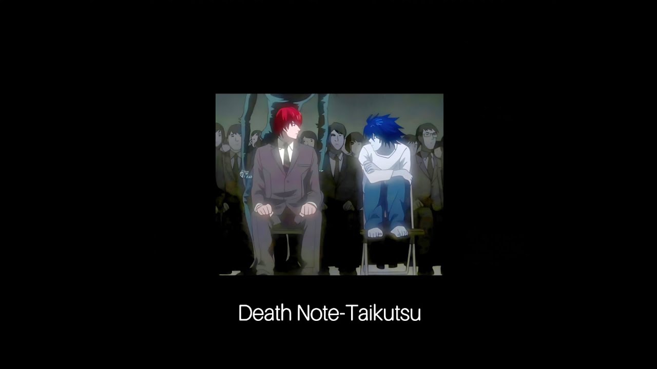 Death Note - Taikutsu - Hideki Taniuchi - Tsugumi Ohba Death Note - Taikutsu - Hideki Taniuchi - Tsugumi Ohba