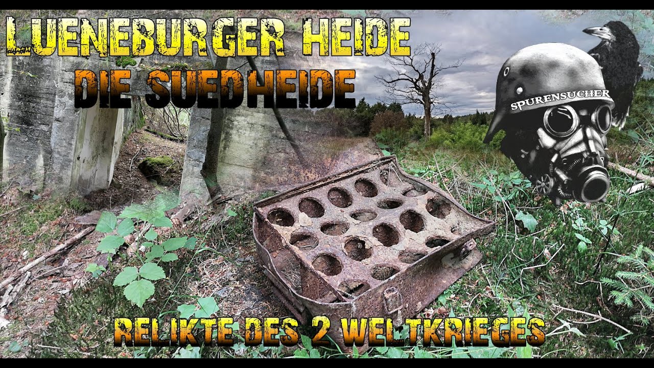 (Lost Place) Lüneburger Heide. Die Südheide. Relikte des 2 Weltkrieges.