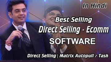 Binary mlm direct selling ecommerce mlm software || Repurchase with autopull