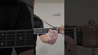 Amaj7 Chord Guitar Tutorial #guitartutorial #chords #guitarlesson