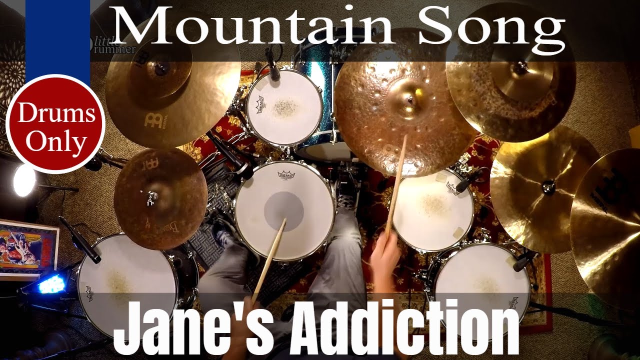 Jane's Addiction Mountain Song Isolated Drums Only (🎧High Quality