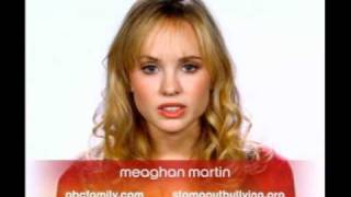Help Meghan Martin of Mean Girls 2 STOMP Out Bullying™