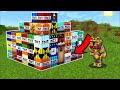 Minecraft nuclear secret base destroy our world   stay away from these tnt explosives  minecraft