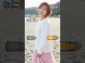 浜辺にふさわしいのは…👙#ピタ止めチャレンジ #ピタ止め #美女