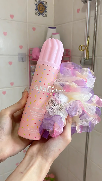 Pink morning with pink skin care 🎀 #aesthetic #grwm #morningroutine