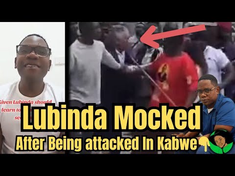Lubinda Mocked After Kabwe Attack Sad Video Tayali Laugh Lubinda S Beating