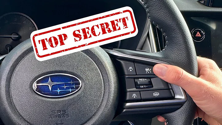 Top 5 Hidden Subaru Settings: Subaru Forester, Outback, Crosstrek