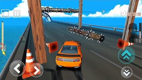 Сrazy Сars Race (Speed car bumps challenge) - Android Games #3