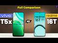 Vivo T5x vs Realme 16T : Full Comparison 🤔❓
