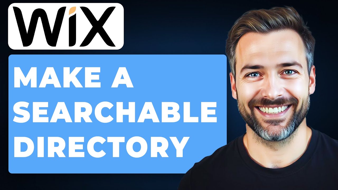 How to Make a Searchable Directory on Wix (2026 Guide) - YouTube