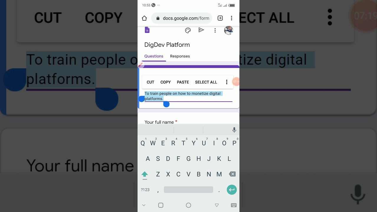 Google Forms: Step by Step on how to create Google Forms