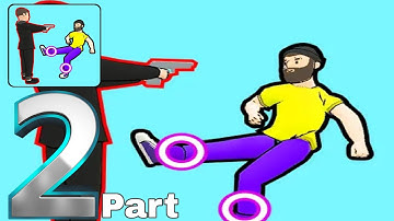 Slow Mo Run - Gameplay Walkthrough Part 2 Levels 3-6 (Android,ios)