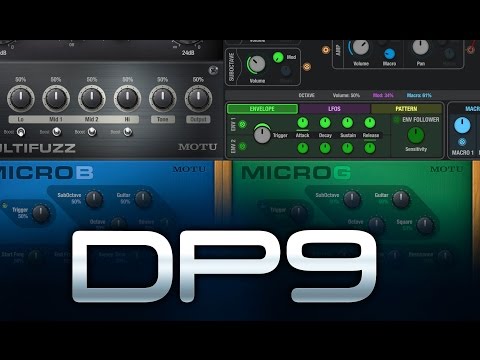 MOTU at NAMM 2015: Introducing DP9