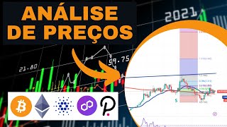  Análise de preços: BTC, ETH, ADA, MATIC e DOT