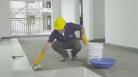 MYK LATICRETE Tile Adhesive Application English