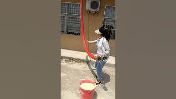 The hose grain suction machine is a good helper for farmers to collect grain,