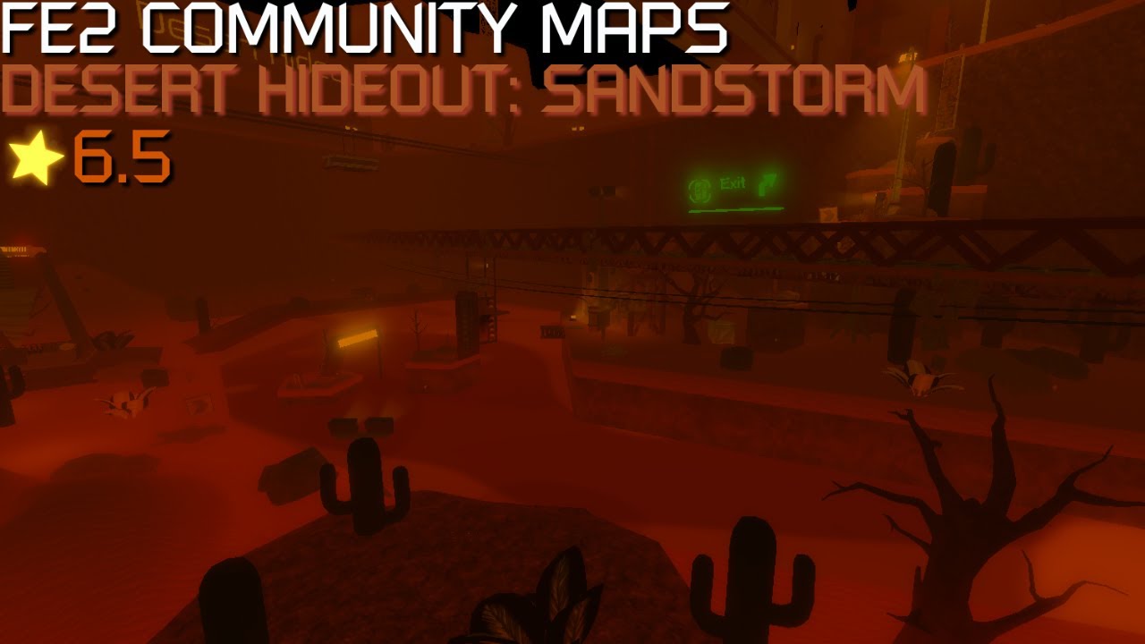 FE2 Community Maps - Desert Hideout: Sandstorm (Crazy+) - YouTube