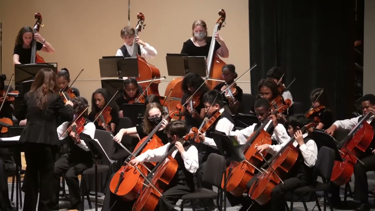 Katie O’Hara LaBrie, Academic Festival March. Middle School Fall Orchestra Concert. August 21, 2022.