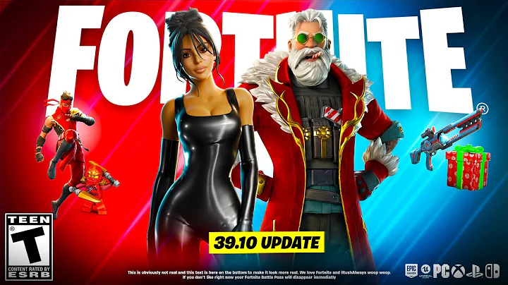 FORTNITE 39.10 UPDATE is NOW LIVE!