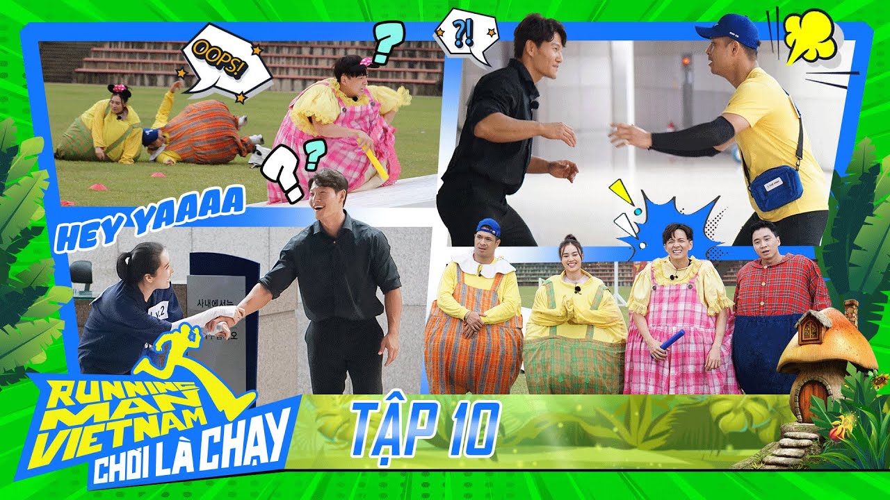 Running Man Vietnam Chơi Là Chạy Tập 10Cuộc chiến kẻ mạnh Kim Jong