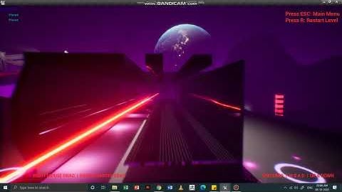 laser game environment progress vfx