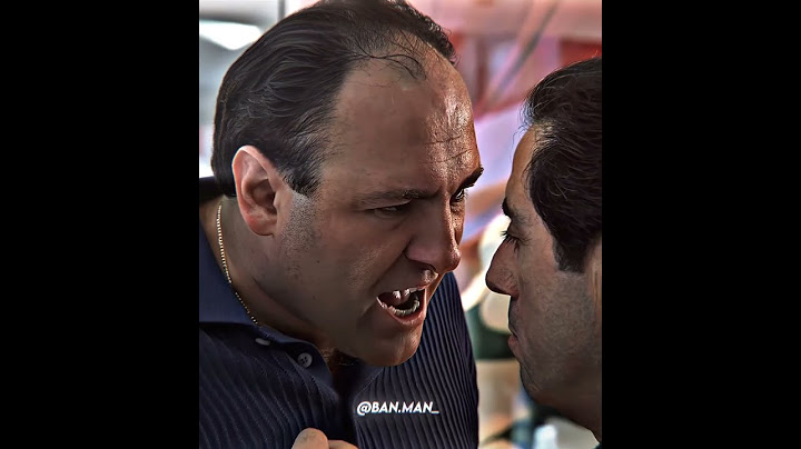 I'm The One Who Call's The Shot's | Tony Soprano / Sopranos Edit (4K)