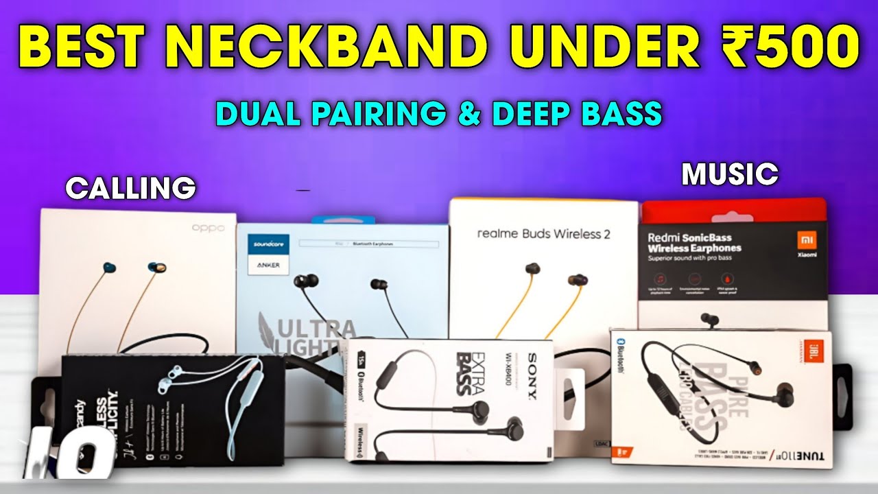 Best Bluetooth Earphones Under 500 || Best Neckband Under 500 in 2025