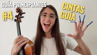 [GUÍA PRINCIPIANTES] Cómo TOCAR el VIOLÍN | Cómo colocar las CINTAS guía