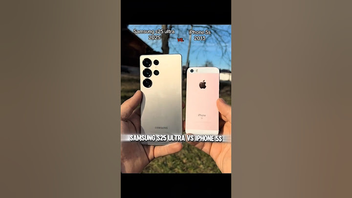 Samsung S25 Ultra Vs iPhone 5s Video Test #samsung #iphone #shorts