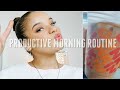 PRODUCTIVE MORNING ROUTINE | Follow Me Around!