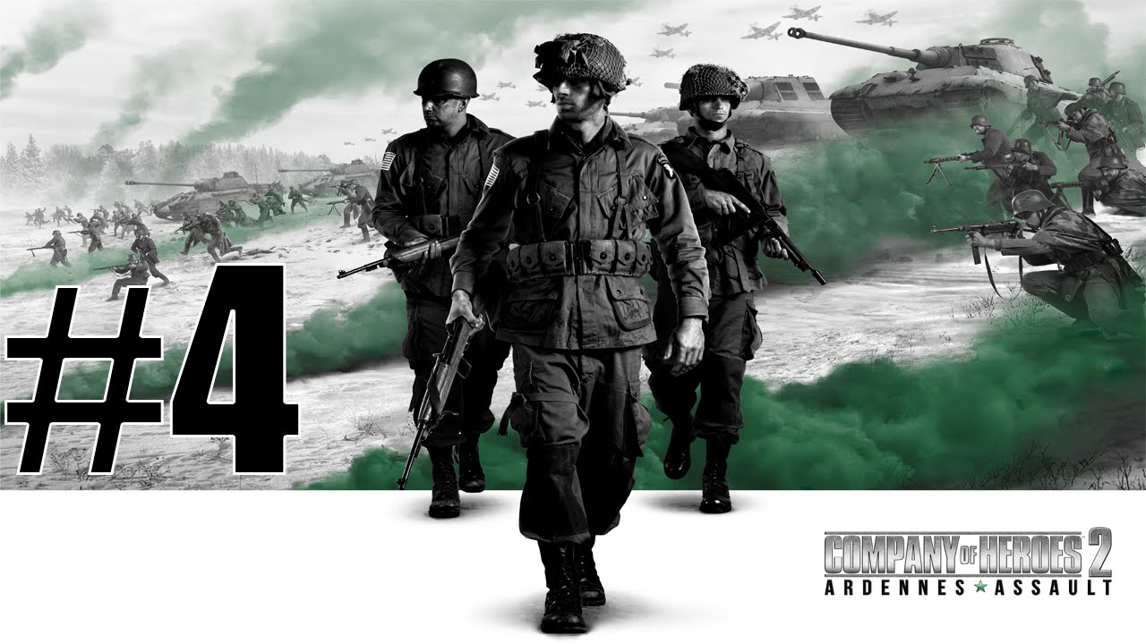 Company Of Heroes 2 Ardennes Assault Gameplay Part 4 - German Strong ...