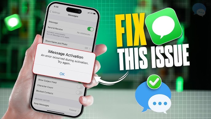 iMessage Activation Error: How to Fix and Avoid It Preventing iMessage Activation Error in the Future