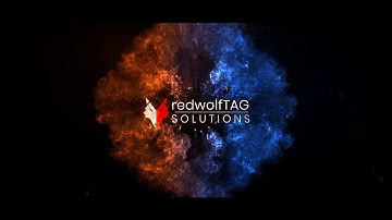 Intro Video Templates - RED and BLUE Fire Ring Intro (Intro #16)