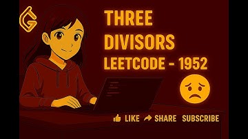 Three Divisors   LeetCode -1952
