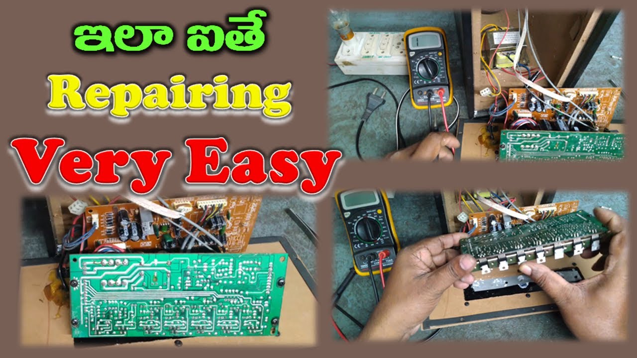 dead home theater repair/how to repair home theater/home theater repair