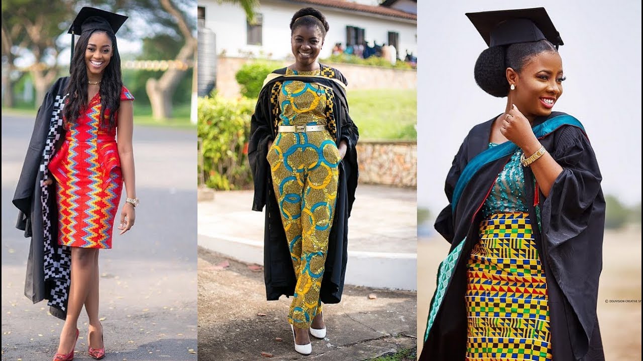  African  print styles for graduation  2019 YouTube