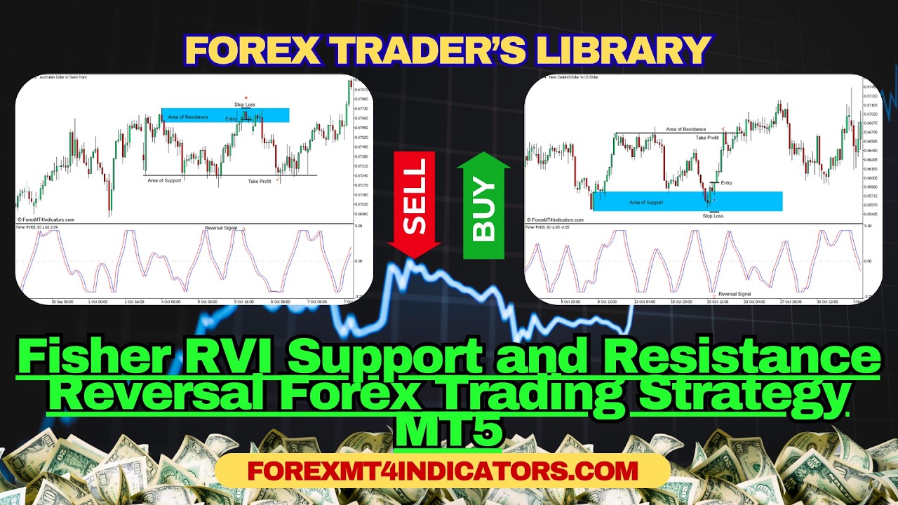 Fisher RVI Support and Resistance Reversal Forex Trading Strategy MT5