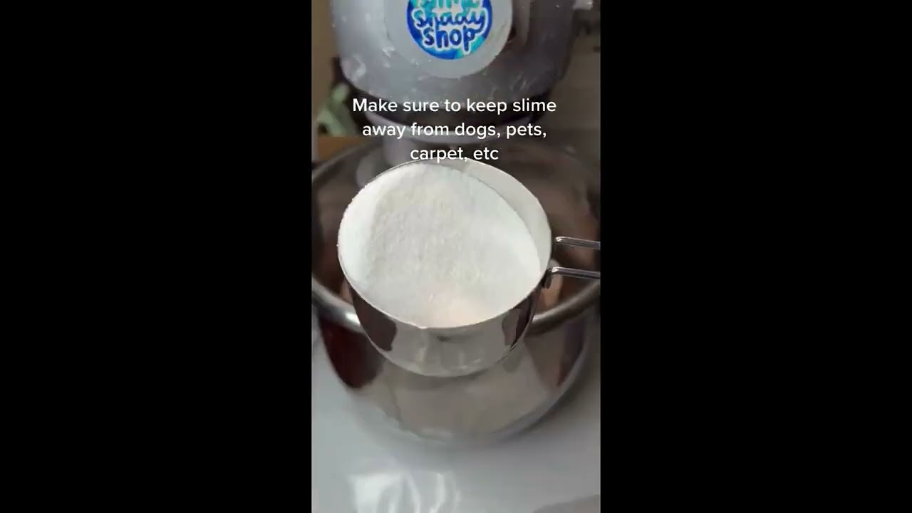 Feeding a dog slime?! 